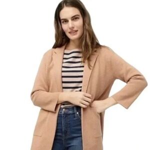 J. Crew 365 Sophie Open-Front Sweater Blazer size x-smal